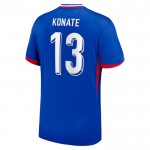 Günstige Fußballtrikots Frankreich Konate 13 Heimtrikot EURO 2024 Kurzarm
